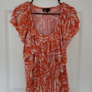 Orange AB Studio blouse